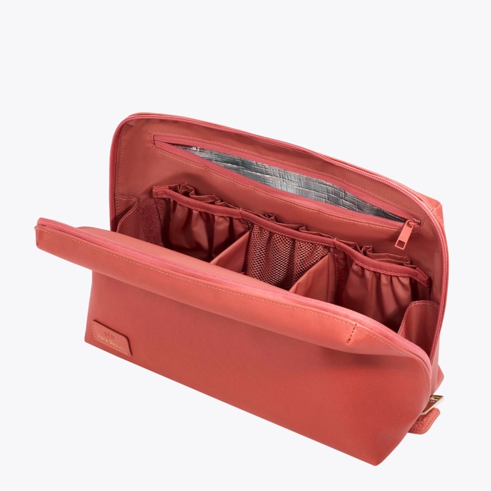 Beis x Rare Beauty The Large Cosmetic Pouch in Worth Pink Color - Picture 4 of 7